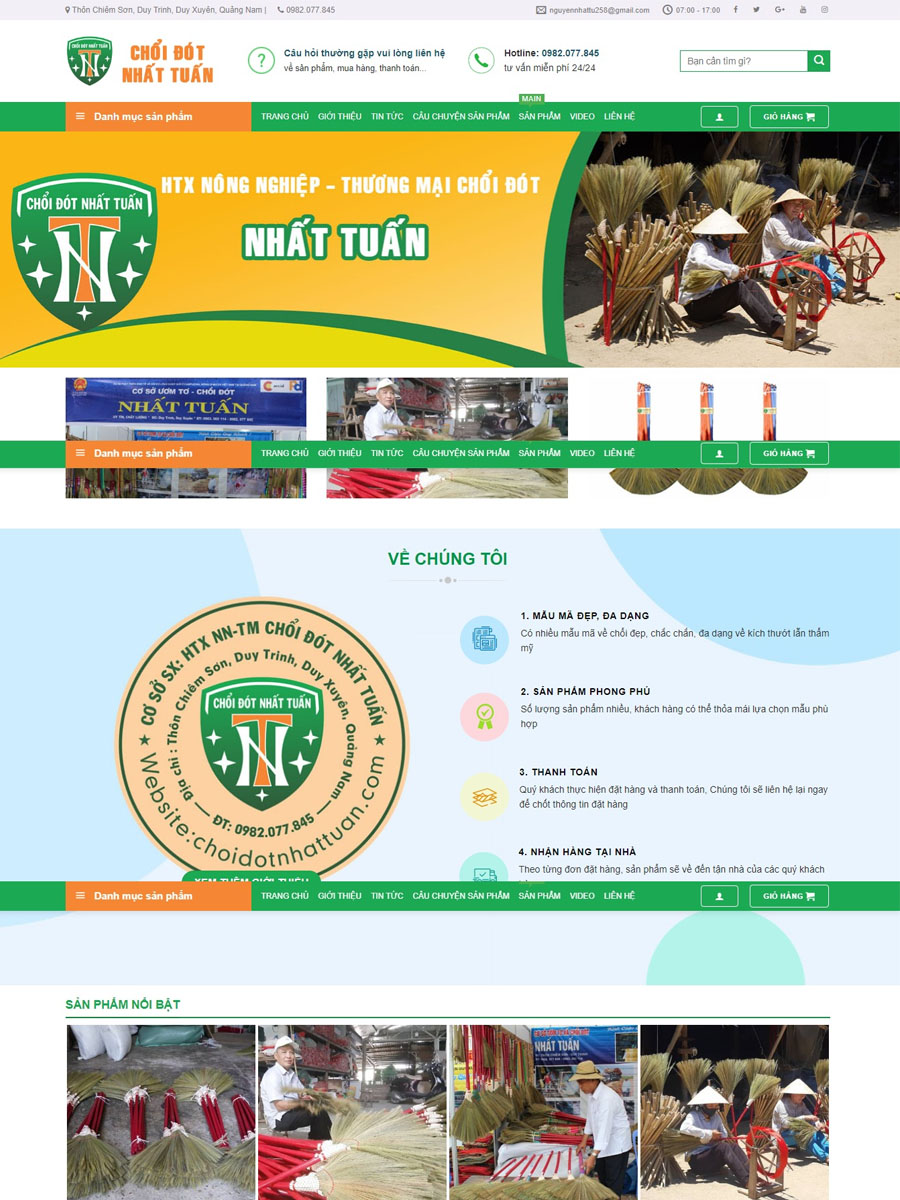 Hệ thống website thương mại điện tử