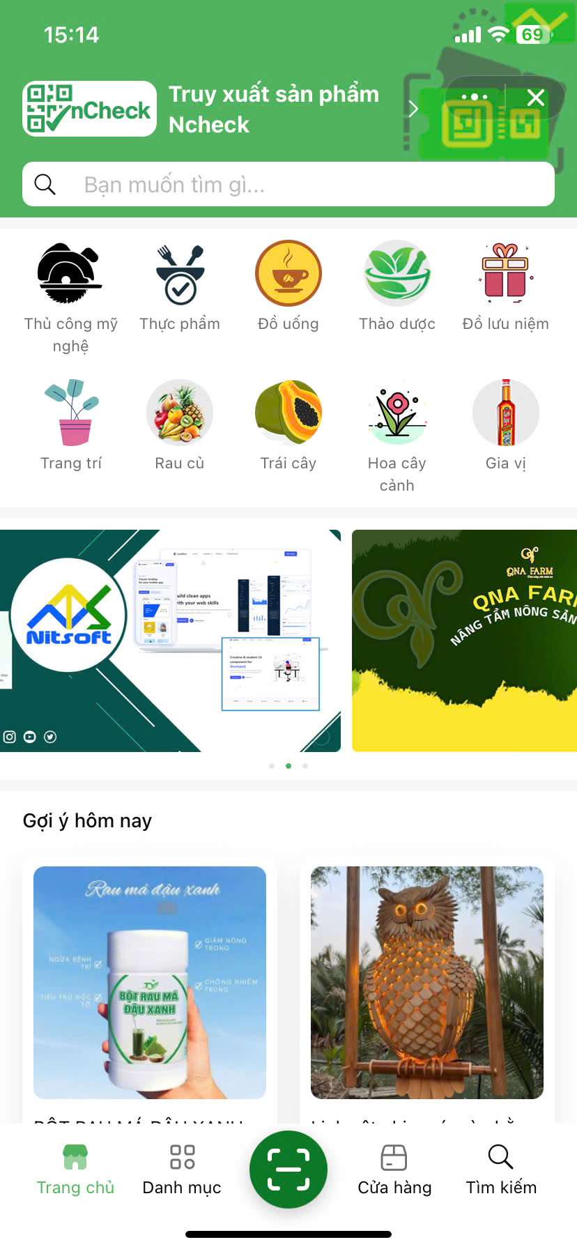 Hệ thống ứng dụng miniapp - Quản lý, kinh doanh sản phẩm
