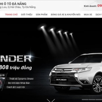 Web site bussic Mitsubishi Đà Nẵng