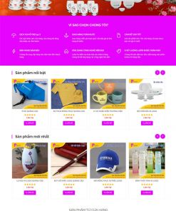 Web giới thiệu, kinh doanh bán hàng