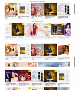 Website mỹ phẩm