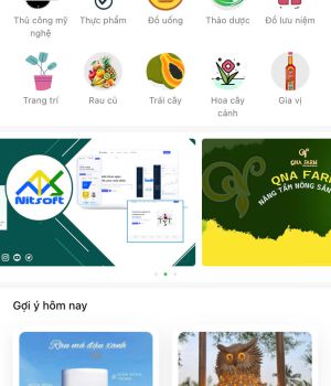 Hệ thống ứng dụng miniapp - Quản lý, kinh doanh sản phẩm